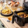 Silicone Baskets with Brush for Air Fryers Mollicon InnovaGoods 2 U...