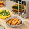 Silicone Baskets with Brush for Air Fryers Mollicon InnovaGoods 2 U...