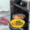 Silicone Baskets with Brush for Air Fryers Mollicon InnovaGoods 2 U...