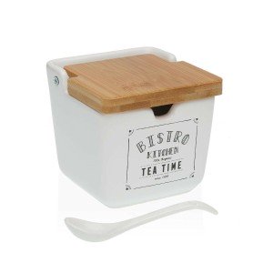 Sugar Bowl Versa Bistro Ceramic 8,8 x 8,5 x 8,8 cm |  Other accesso...