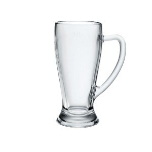 Set of jugs Bormioli Rocco Baviera Glass 400 ml Beer 6 Units |  Gla...