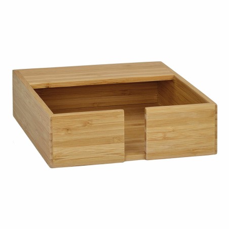 Napkin holder Andrea House ms69235 Bamboo 17,5 x 17,5 x 5,5 cm |  O...