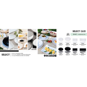 Schale Quid Select Basic Weiß Melamine 30,5 x 21,2 cm (24 Stück) | ...