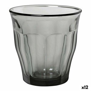 Gläserset Duralex Picardie Grau 6 Stücke 250 ml (12 Stück) |  Gläse...