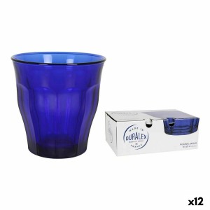 Gläserset Duralex Picardie Blau Kristall 6 Stücke 250 ml (12 Stück)...