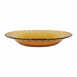 Deep Plate Duralex Picardie Crystal Amber Ø 23 cm (48 Units) |  Pla...
