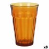 Gläserset Duralex Picardie Bernstein 4 Stücke 360 ml (8 Stück) |  G...