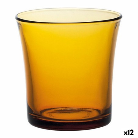 Set of glasses Duralex Lys Amber 6 Pieces 210 ml (12 Units) |  Glas...