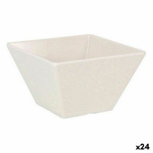 Snack Bowl La Mediterránea Melamin White Shine 10 x 10 x 6 cm (24 U...