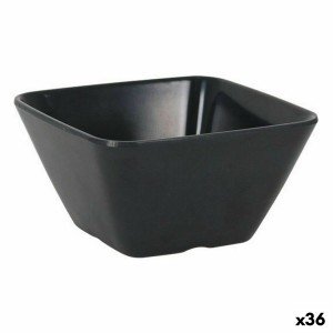 Snack Bowl La Mediterránea Melamin Anthracite 10 x 10 x 5 cm (36 Un...