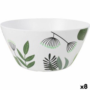 Salatschüssel La Mediterránea Flora Melamine 25,5 x 12 cm (8 Stück)...