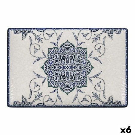Serving Platter La Mediterránea Rosetta Porcelain Rectangular 30 x ...