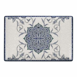 Plat à Gratin La Mediterránea Rosetta Porcelaine Rectangulaire 30 x...