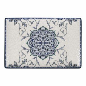 Serving Platter La Mediterránea Rosetta Porcelain Rectangular 30 x ...