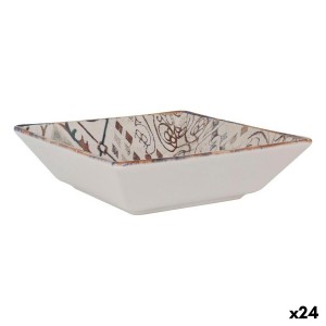 Salatschüssel La Mediterránea Grecia Porzellan 18 x 18 x 5 cm (24 S...