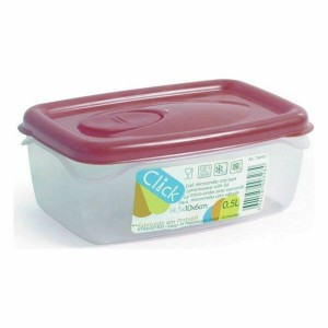 Rectangular Lunchbox with Lid Dem 39582 Rectangular 14,5 x 10 x 6 c...