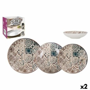 Assietes Inde Creta Porcelaine (2 Unités) |  Assiettes, plats et pl...