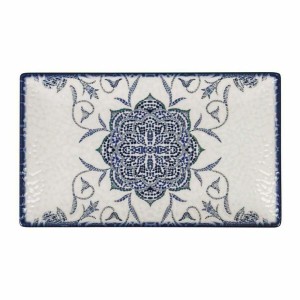 Plat à Gratin La Mediterránea Rosetta Porcelaine Rectangulaire 25,3...