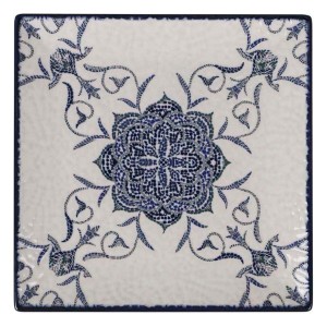 Dessertteller La Mediterránea Rosetta 18 x 18 x 2 cm (12 Stück) |  ...