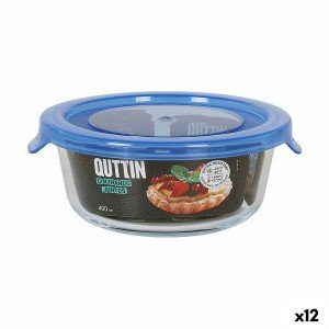 Lunchbox Quttin  Blau 400 ml (12 Stück) |  Brotdosen, Lebensmittelb...