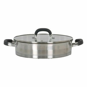 Casserole with glass lid Quttin 4,3 L (2 Units) |  Pans and cassero...