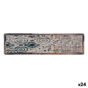 Serving Platter La Mediterránea Grecia Porcelain Rectangular 30 x 8...