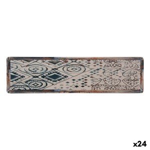 Serving Platter La Mediterránea Grecia Porcelain Rectangular 30 x 8...