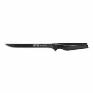 Couteau à jambon Quttin Black Edition 16 cm 8 Unités |  Couteaux et...