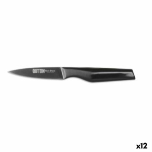 Peeler Knife Quttin Black Edition 10,5 cm 1,8 mm (12 Units) |  Kniv...