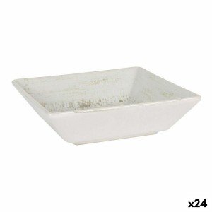 Tablett für Snacks La Mediterránea Idris 18 x 18 x 5 cm (24 Stück) ...