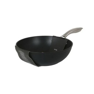 Wok Pfanne Quttin Spiral Geschmiedetes Aluminium Ø 28 cm (4 Stück) ...