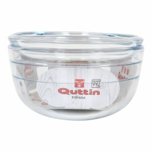 Casserole avec Couvercle Quttin 63095 verre 33 x 20 x 13 cm (3L + 1...