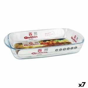 Ofenpfanne Quttin 65810 2,2 l Glas rechteckig 32,5 x 20,2 x 5,2 cm ...