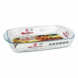 Ofenpfanne Quttin 65810 2,2 l Glas rechteckig 32,5 x 20,2 x 5,2 cm ...