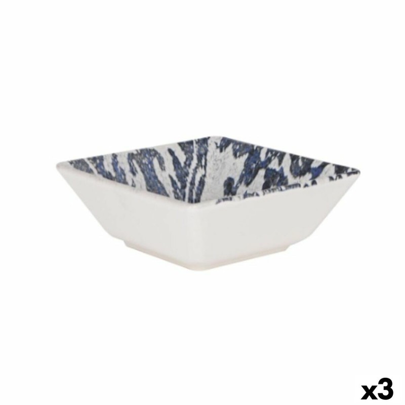 Set of bowls Santa Clara Horus 13 x 13 x 5 cm (2 Pieces) (3 Units) ...