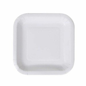 Geschirr-Set Algon Einwegartikel Weiß Pappe 20 cm (36 Stück) |  Ges...
