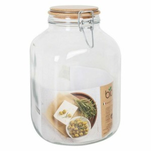 Gefäß Borgonovo Primizie Bambus 4,25L 14,5 x 14,5 x 26 cm (6 Stück)...