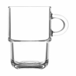 Lot de tasses LAV 360 ml 11 x 8 x 12 cm Empilable 4 Unités (6 Pièce...