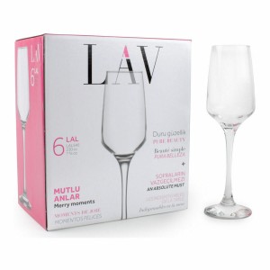 Coupe de champagne LAV Lal 6 Pièces (4 Unités) |  Verres et carafes...