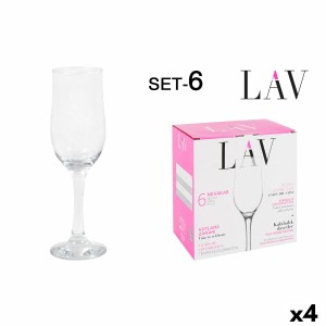 Champagne glass LAV Nevakar 4 Units |  Glasses, cups and jugs   | C...