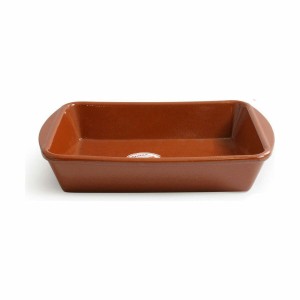 Plat à Gratin Inde Vitro Azofra Faïence Rectangulaire 35 x 25 x 6 c...
