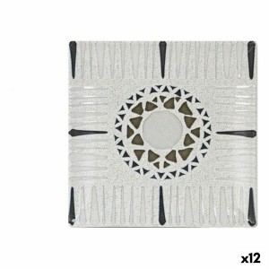 Assiette à dessert La Mediterránea Barroc 18 x 18 x 2 cm (12 Unités...
