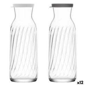 Glass Bottle LAV 1,2 L With lid (12 Units) |  Glasses, cups and jug...