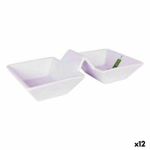 Bowl La Mediterránea Yummy White 24,3 x 12,5 x 6 cm (12 Units) (24,...