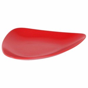 Flacher Teller Inde Rot 31 x 25 x 4 cm (6 Stück) |  Geschirr, Table...