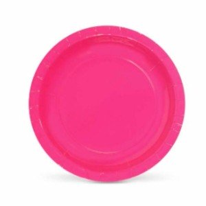 Plate set Algon Disposable Cardboard Fuchsia 20 x 20 x 1,5 cm (36 U...
