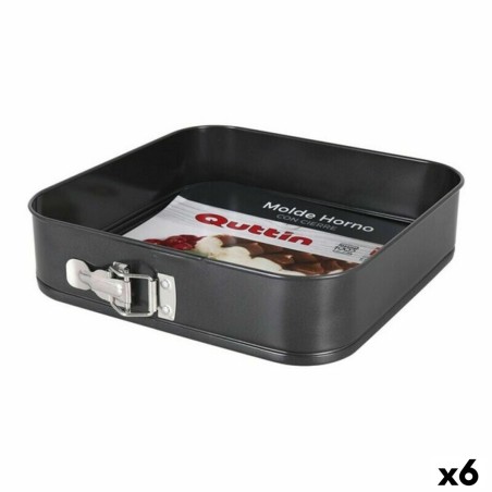 Springform Pan Quttin 52277 Carbon steel (6 Units) |  Decoration, a...