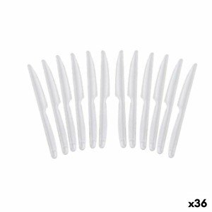 Reusable knife set Algon Transparent 36 Units |  Knives and cutlery...