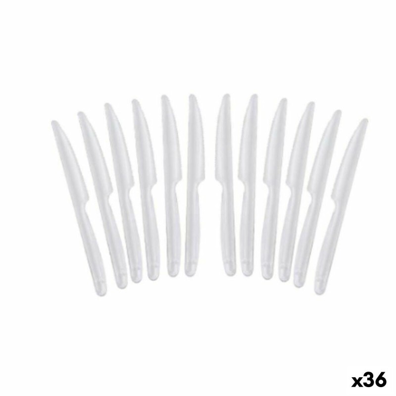 Set de couteaux réutilisables Algon Transparent 36 Unités |  Coutea...
