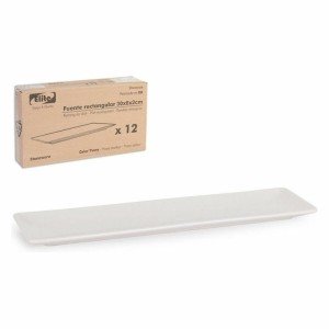 Serving Platter La Mediterránea Elite Rectangular 30 x 8 x 2cm (24 ...